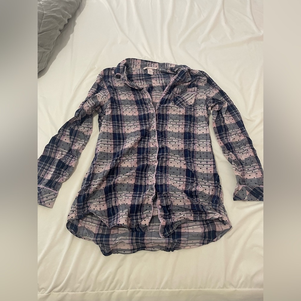 XS Victoria Secret PJ Shirt